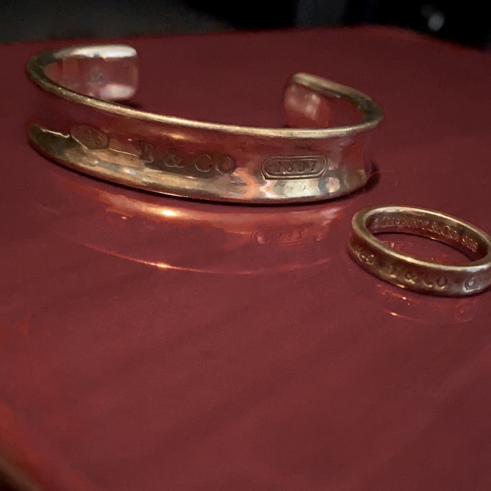 Tiffany and Co bangle and ring